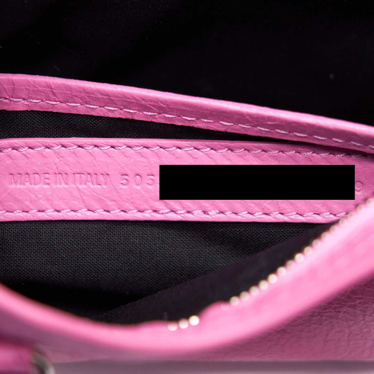 balenciaga Pink Classic Nano City Bag