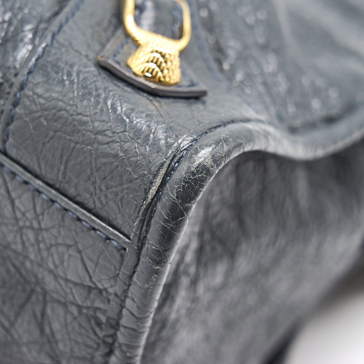 balenciaga Giant City Olive Grey GHW