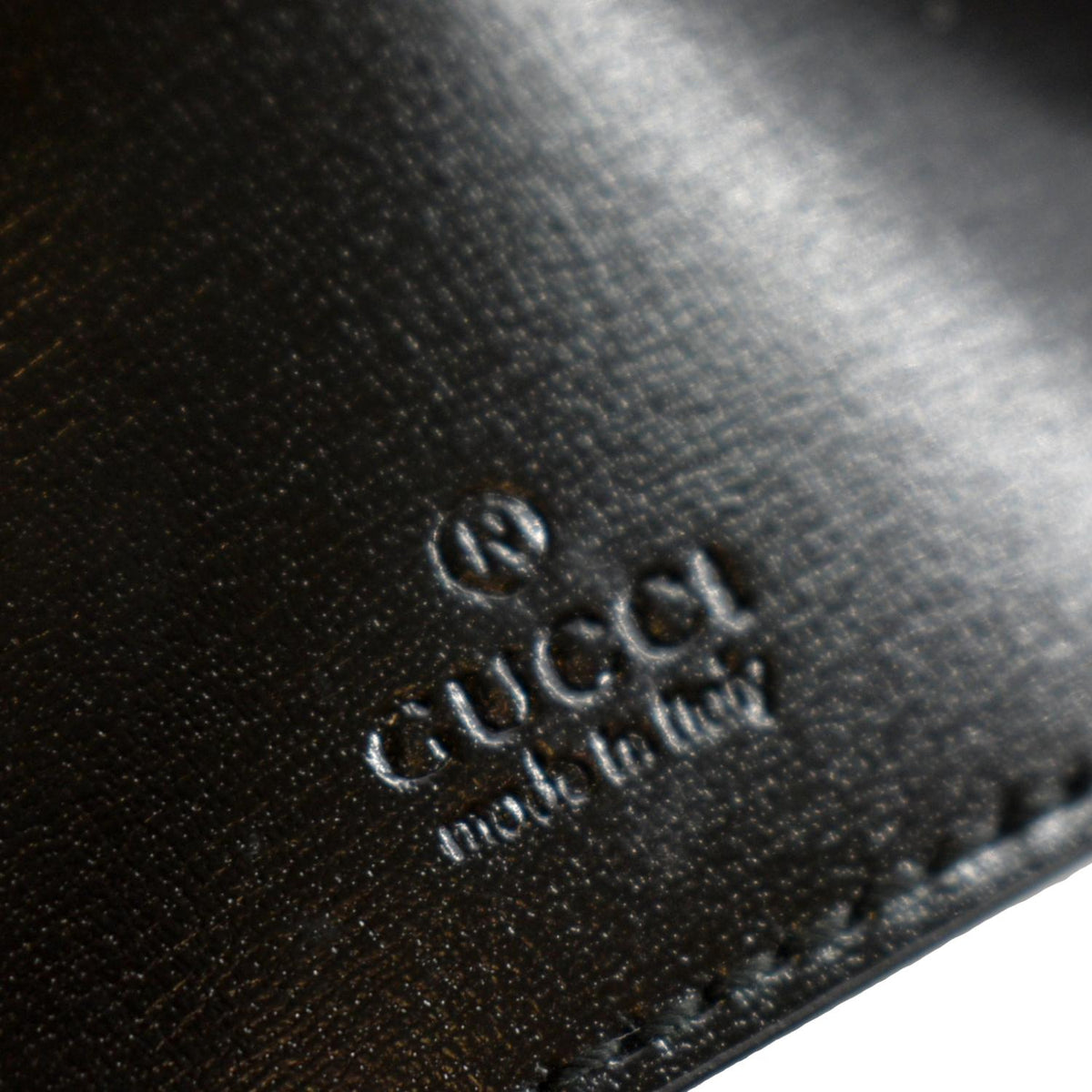 GUCCI Jackie 1961 Leather Shoulder Bag Black 637091