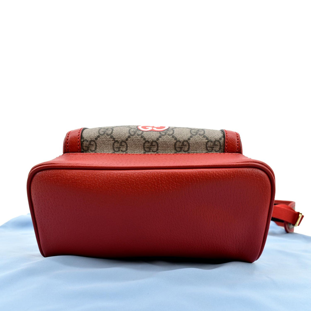 GUCCI Apple Small Interlocking GG Supreme Canvas Backpack Multicolor 601296