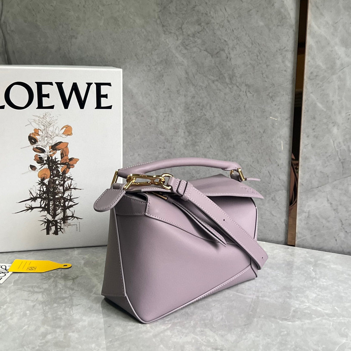 LOEW SMALL PUZZLE EDGE BAG