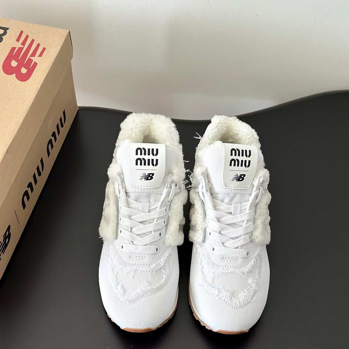 MIU M x NEW BALANCE TRAINERS