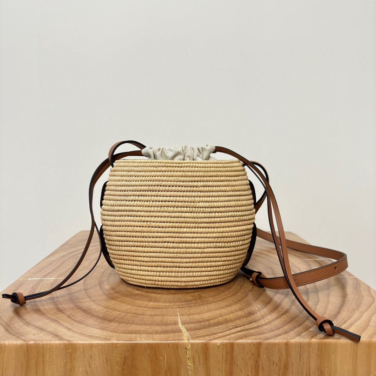 LOEW x PAULA’S IBIZA BEEHIVE BASKET BAG