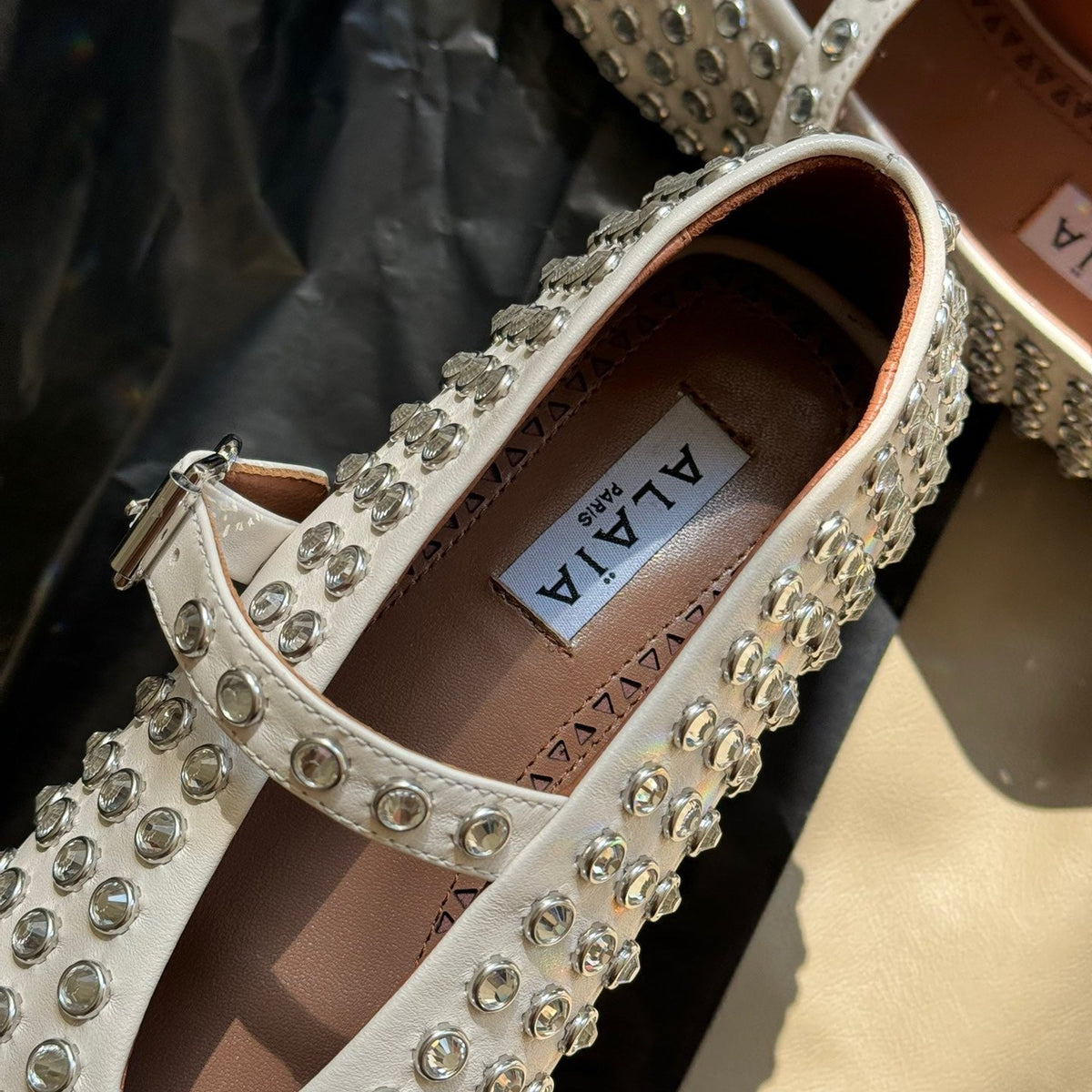 ALAIA BALLET FLATS