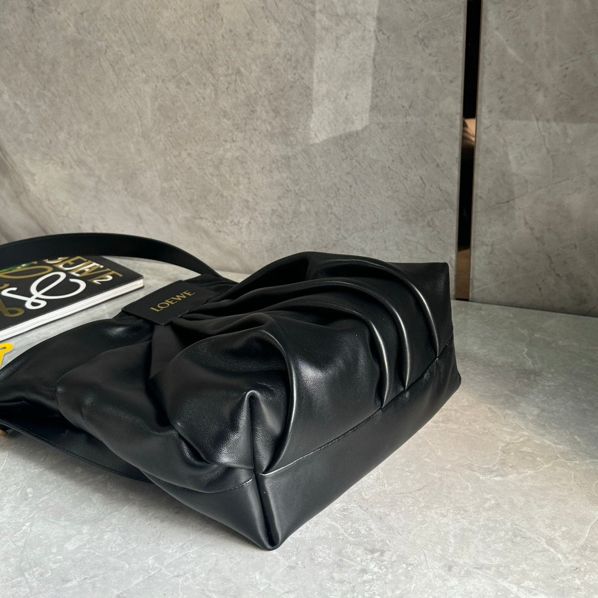 LOEW DRAPED TOTE BAG
