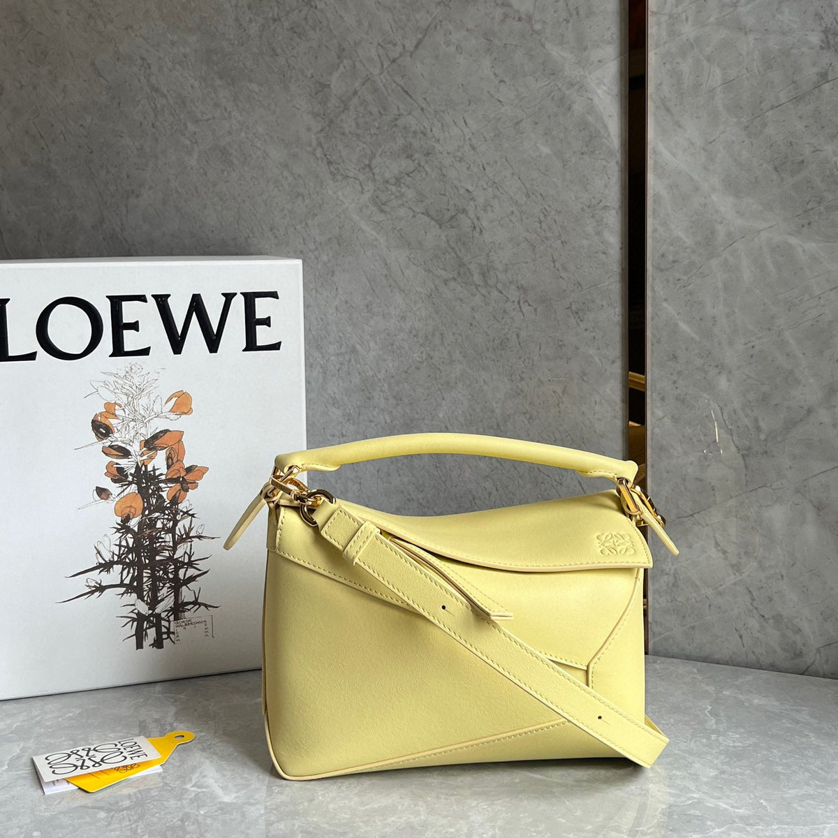 LOEW SMALL PUZZLE EDGE BAG