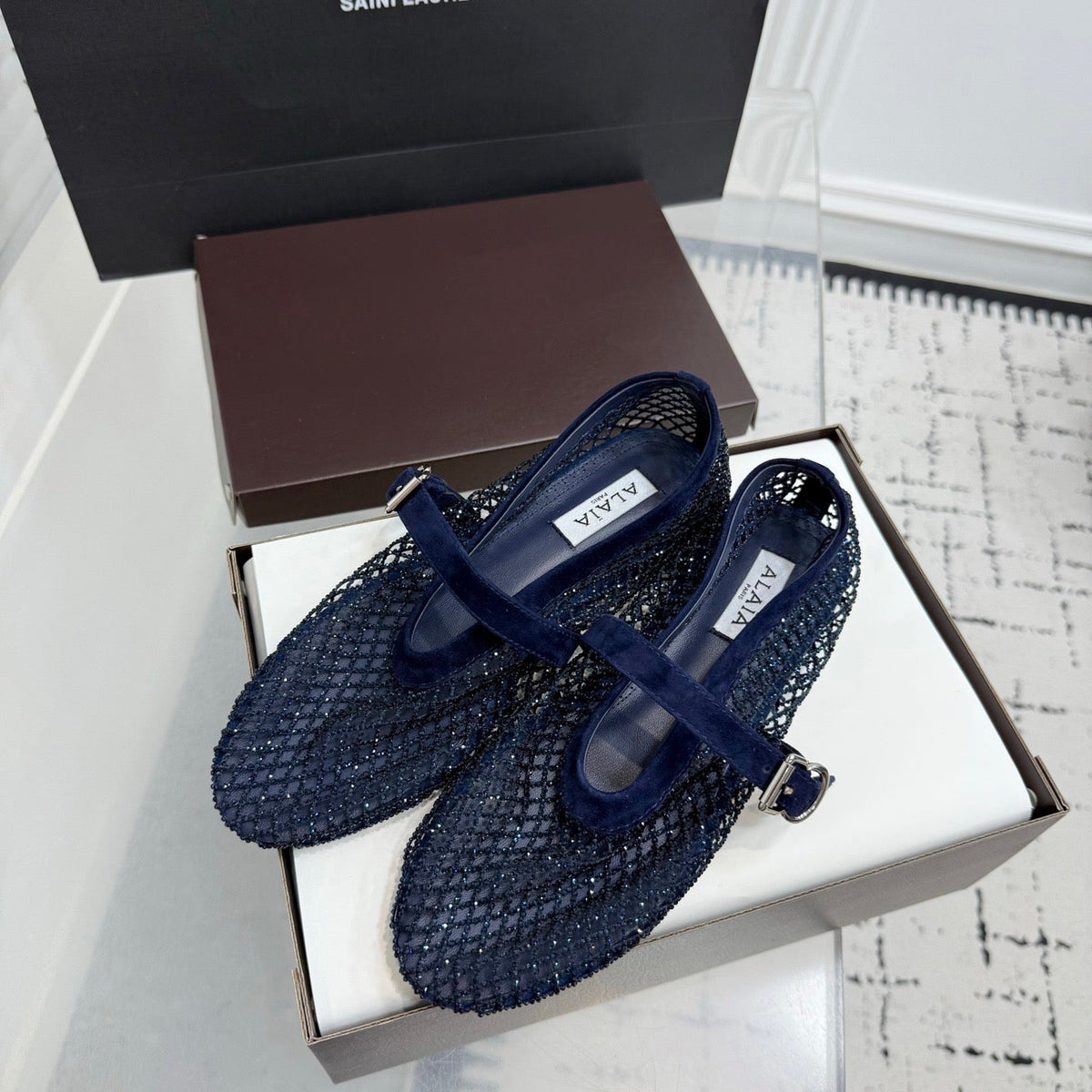 ALAIA BALLET FLATS