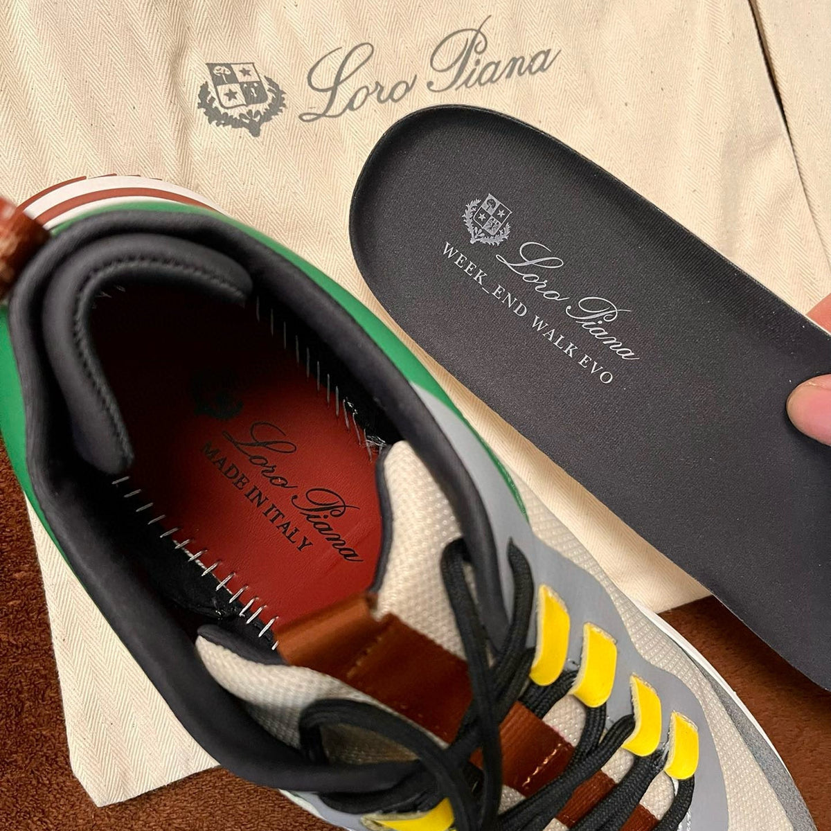 LORO P WEEKEND WALK TRAINERS