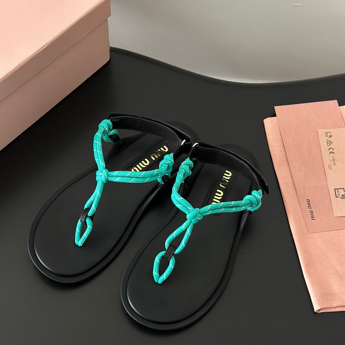 MIU M SANDALS