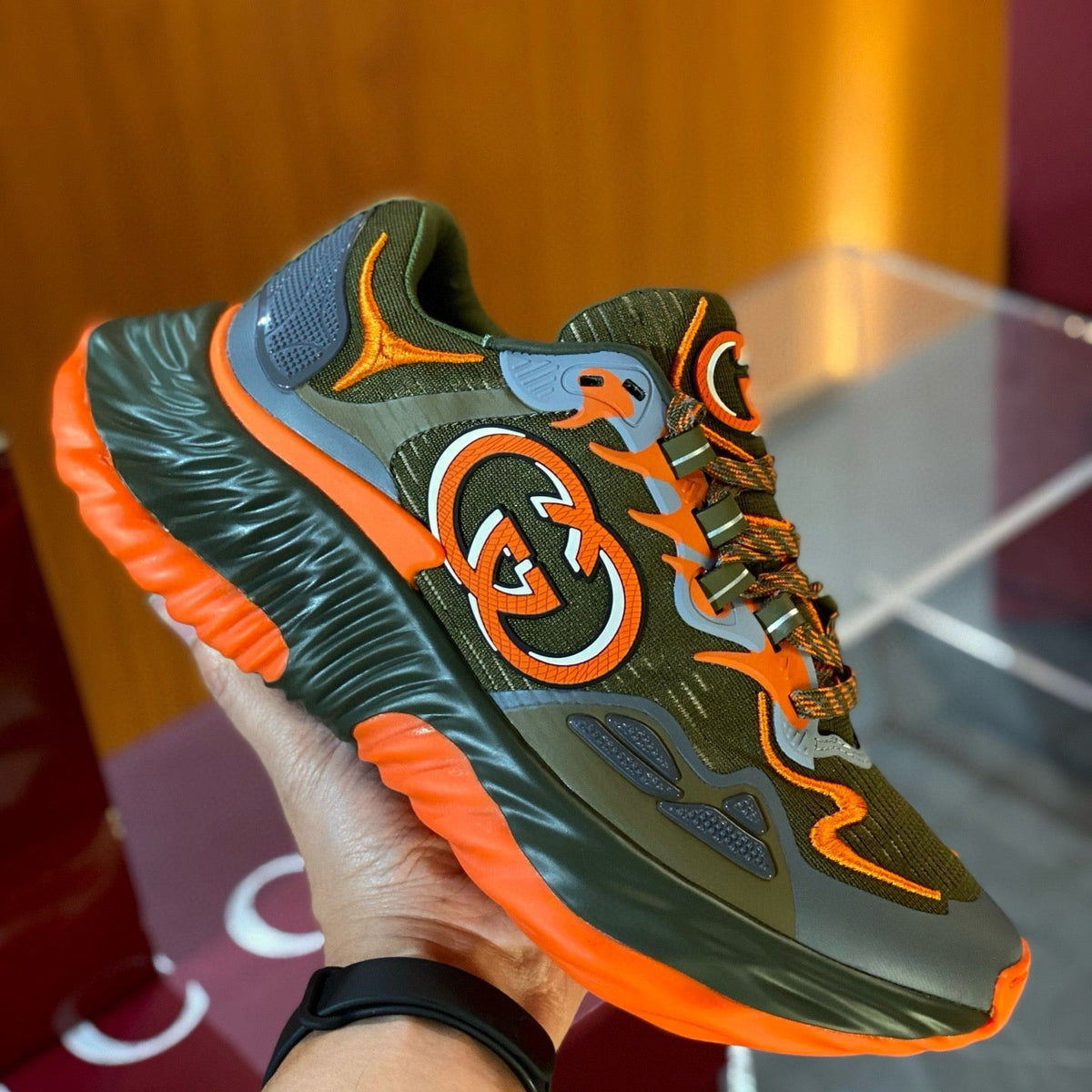 GG RIPPLE SNEAKERS