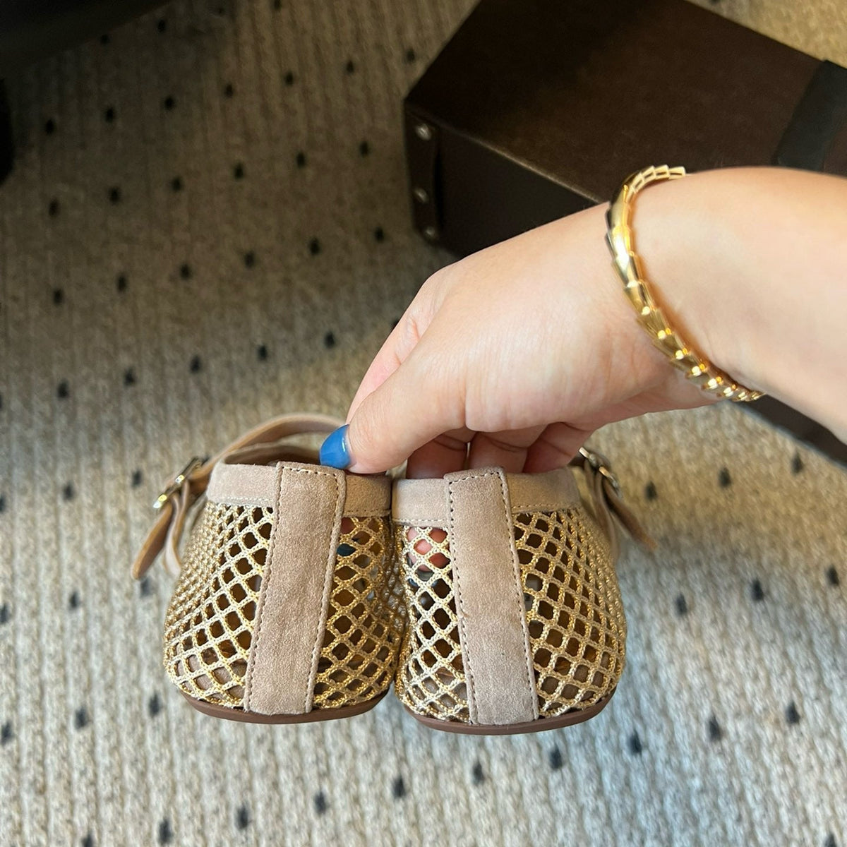 ALAIA BALLET FLATS