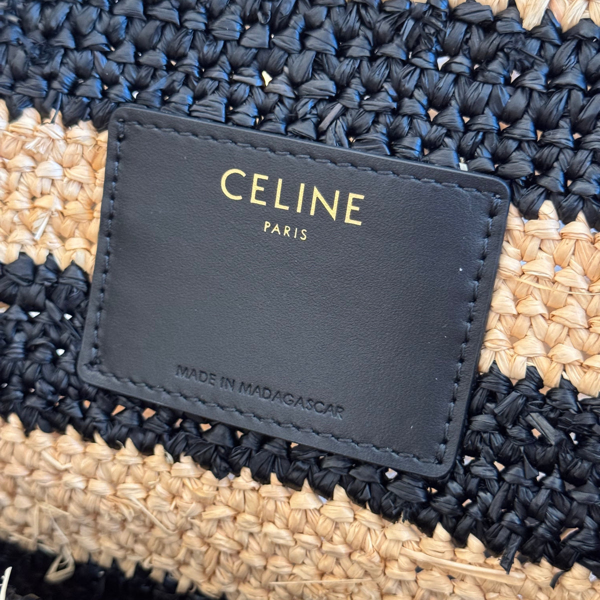 CEL STRIPED COUFFIN PANIER BAG