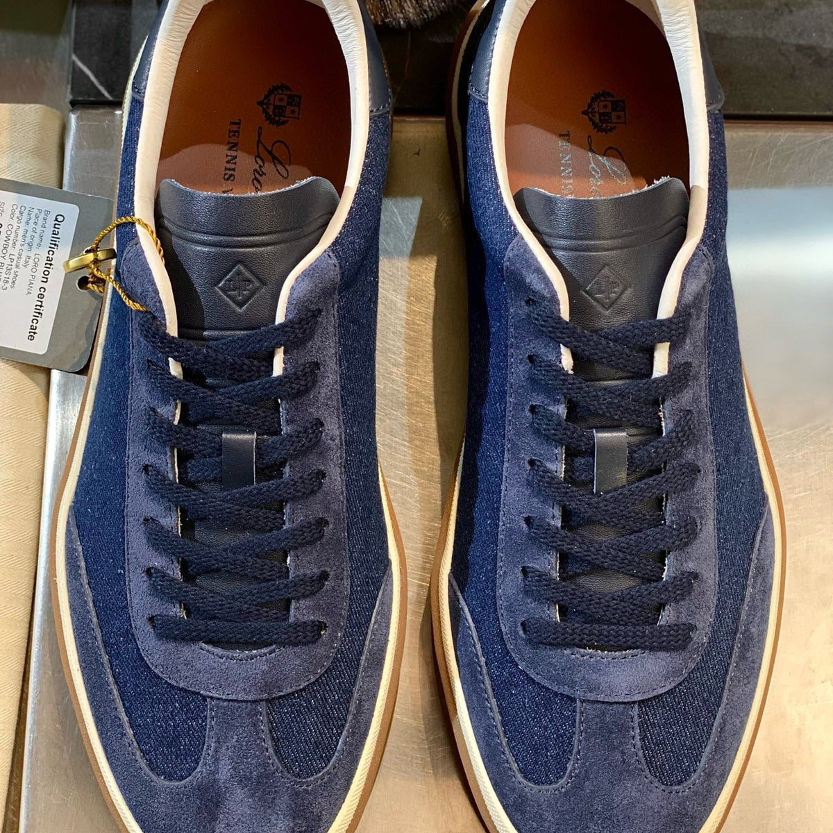 LORO P TENNIS WALK TRAINERS