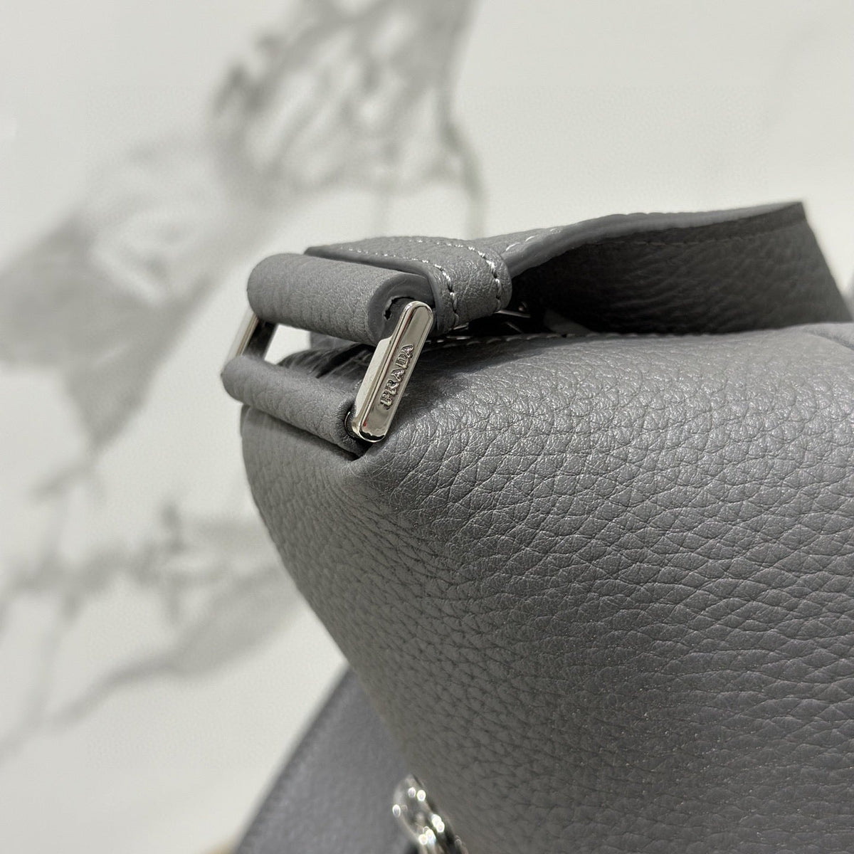 PD LEATHER BAG WITH SHOULDER STRAP