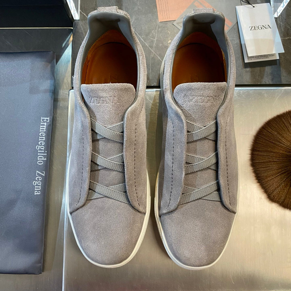 ZEGN TRIPLE STITCH SNEAKER