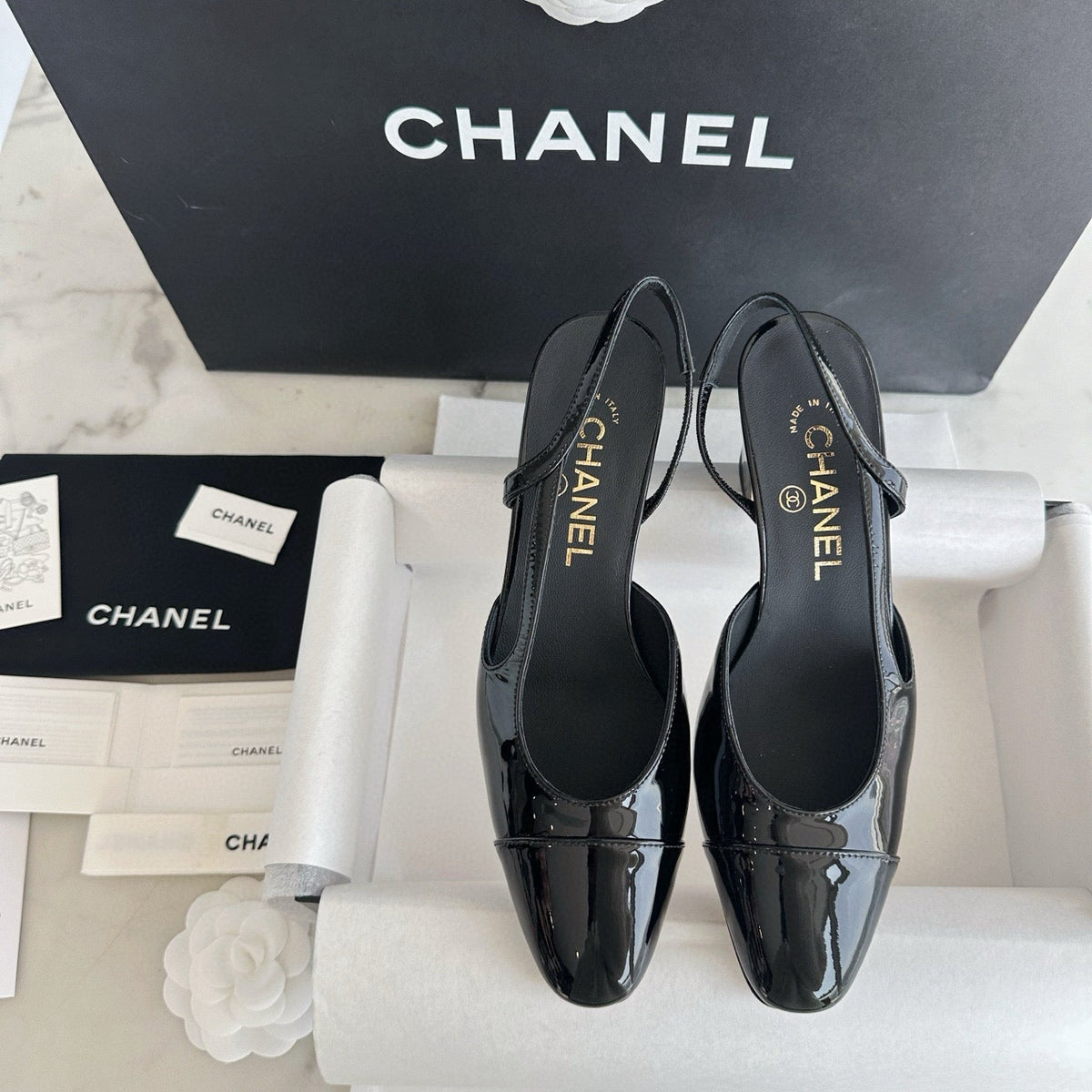 CC SLINGBACK HEELS
