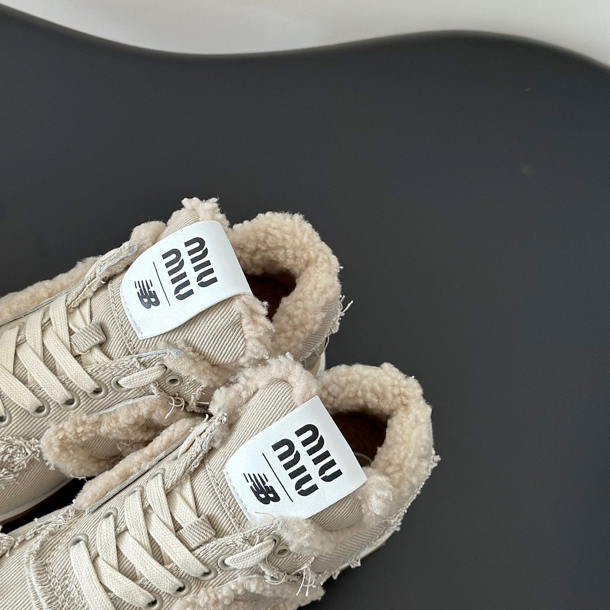 MIU M x NEW BALANCE TRAINERS