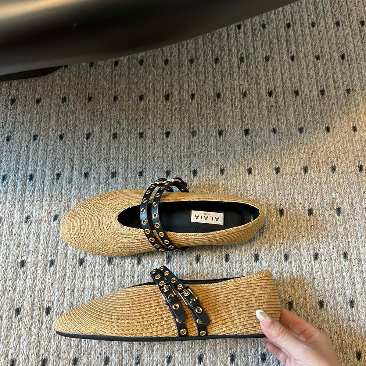 ALAIA BALLET FLATS