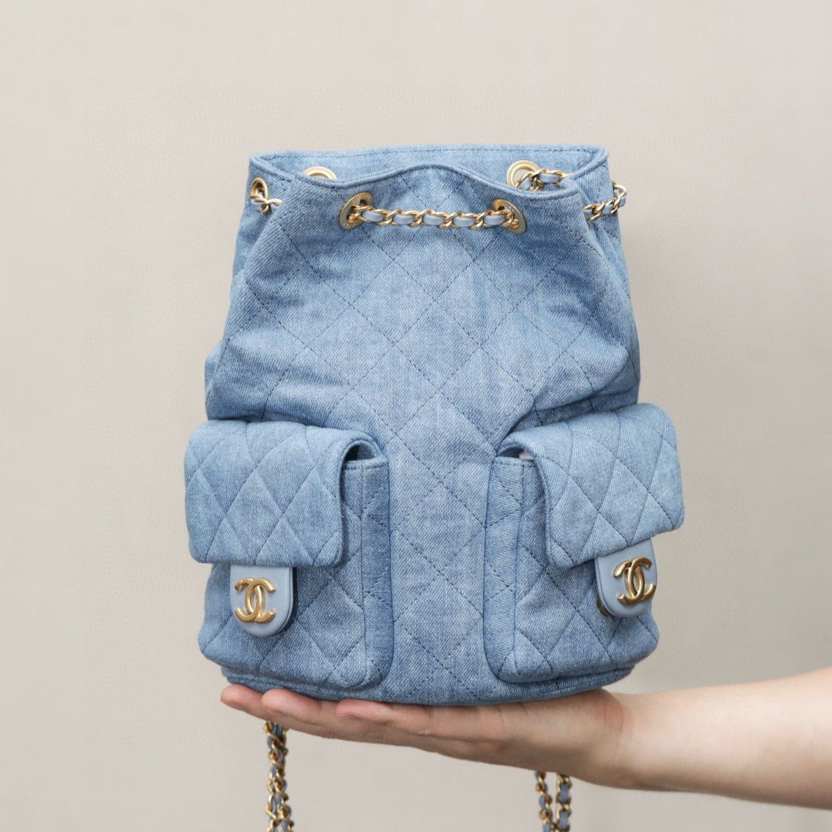 CC 25 DENIM BACKPACK