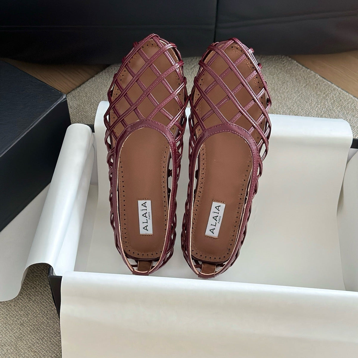 ALAIA BALLET FLATS