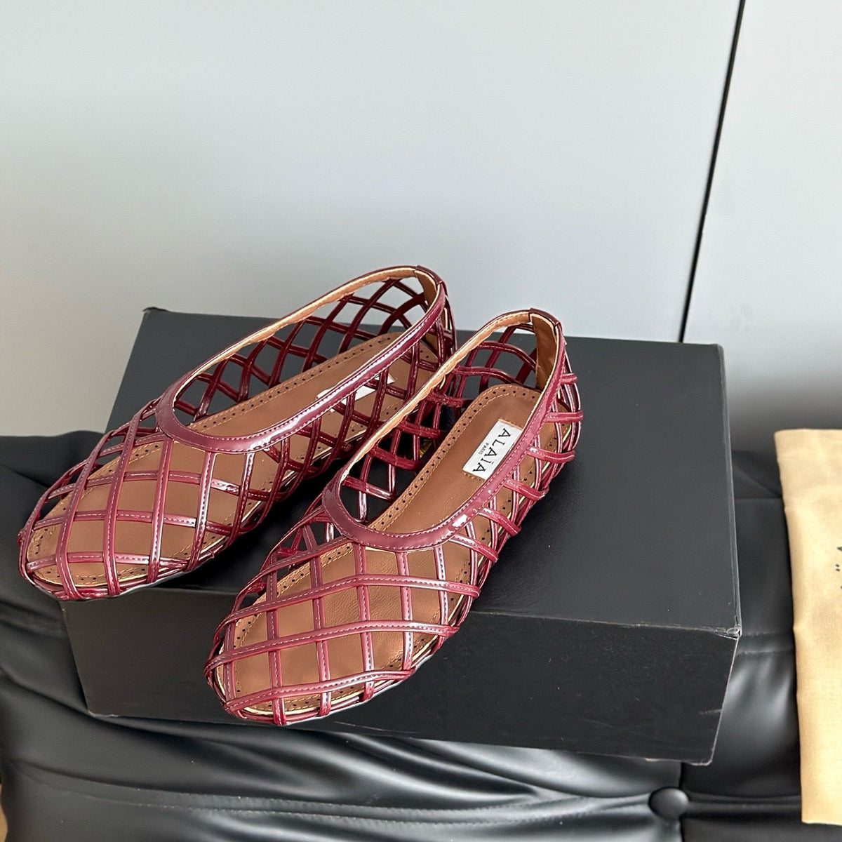 ALAIA BALLET FLATS