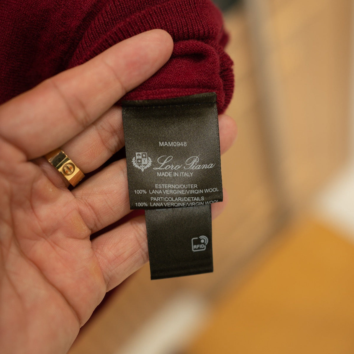 LORO P WOOL CARDIGAN