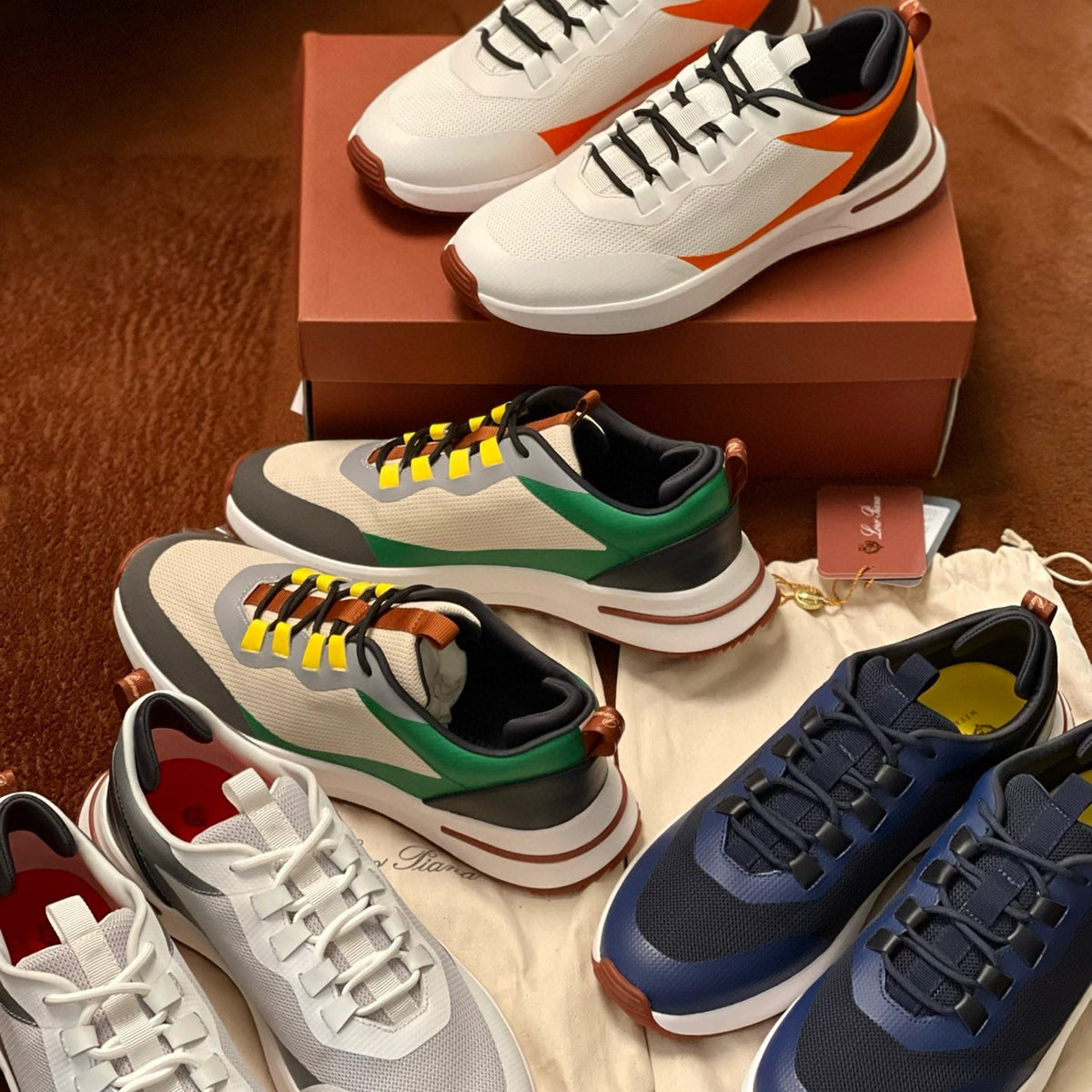 LORO P WEEKEND WALK TRAINERS