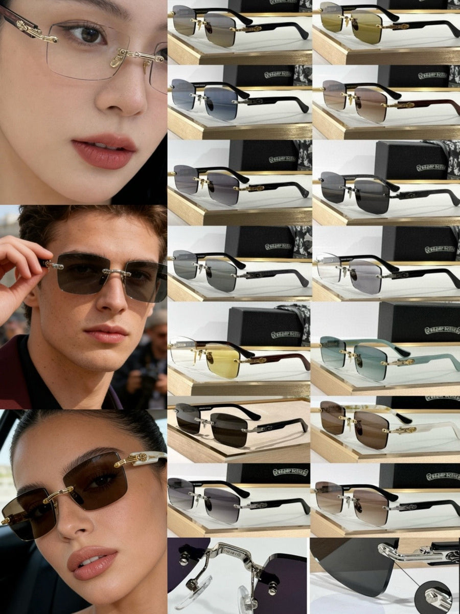CHROME H SUNGLASSES
