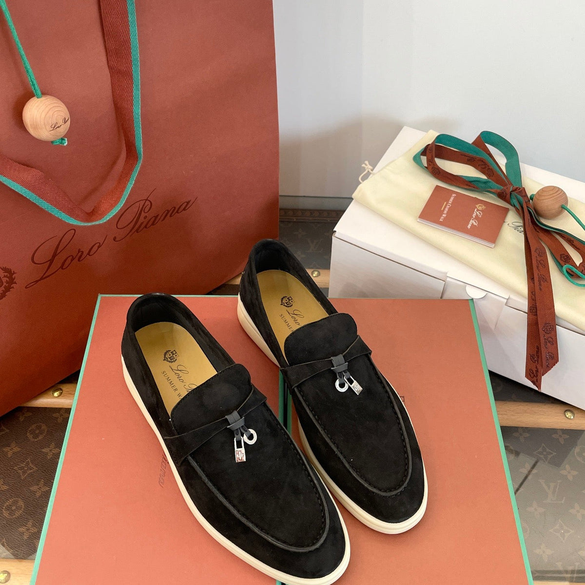 LORO P SUMMER CHARMS LOAFERS