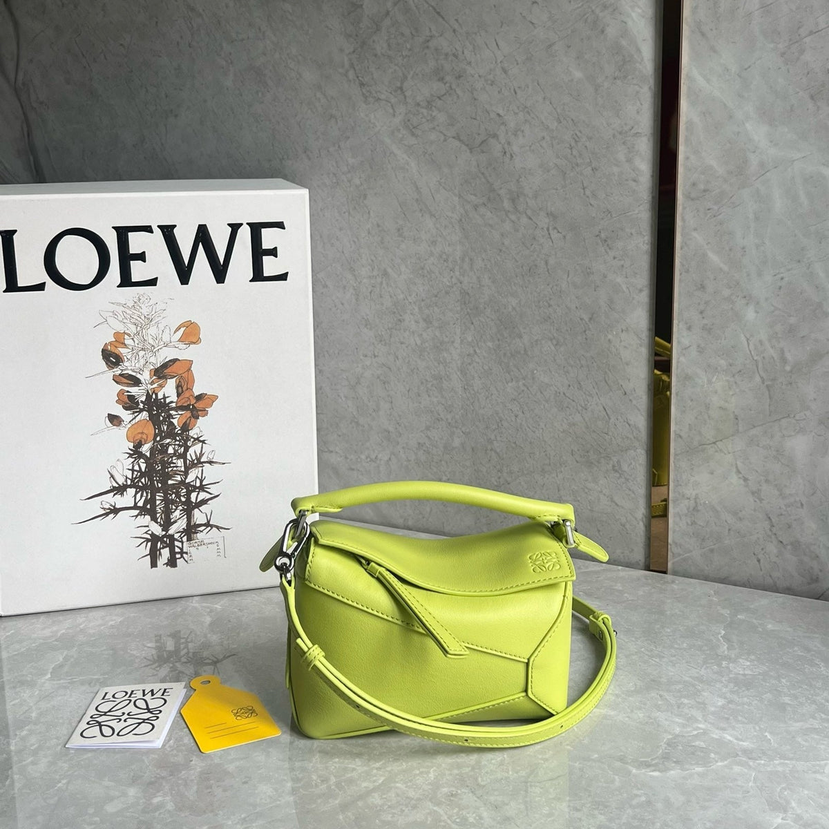 LOEW MINI PUZZLE EDGE BAG