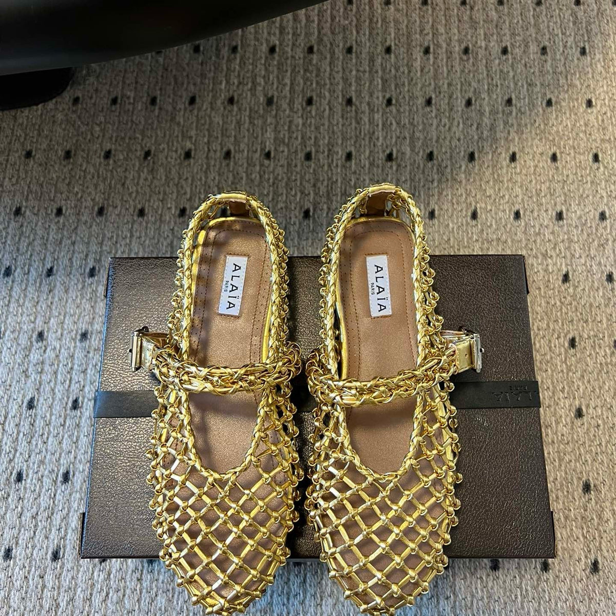 ALAIA BALLET FLATS