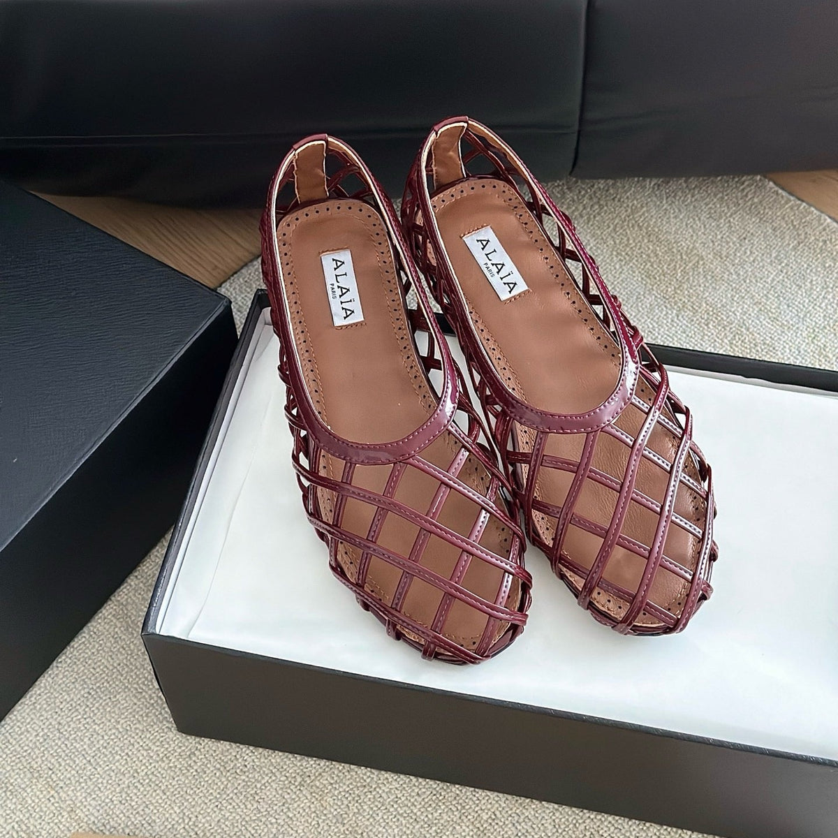 ALAIA BALLET FLATS