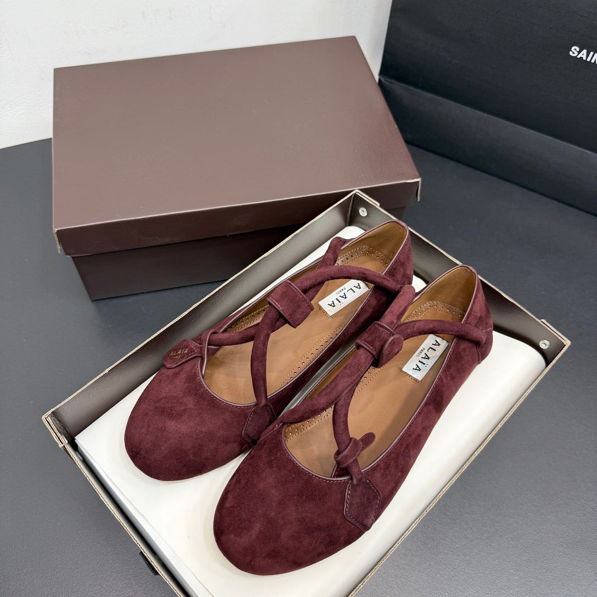 ALAIA BALLET FLATS