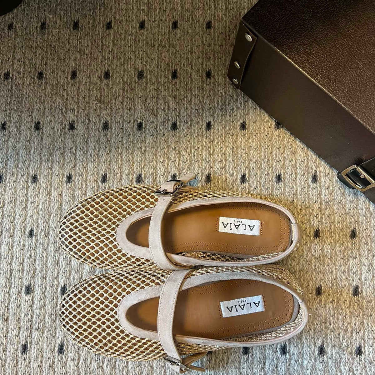 ALAIA BALLET FLATS
