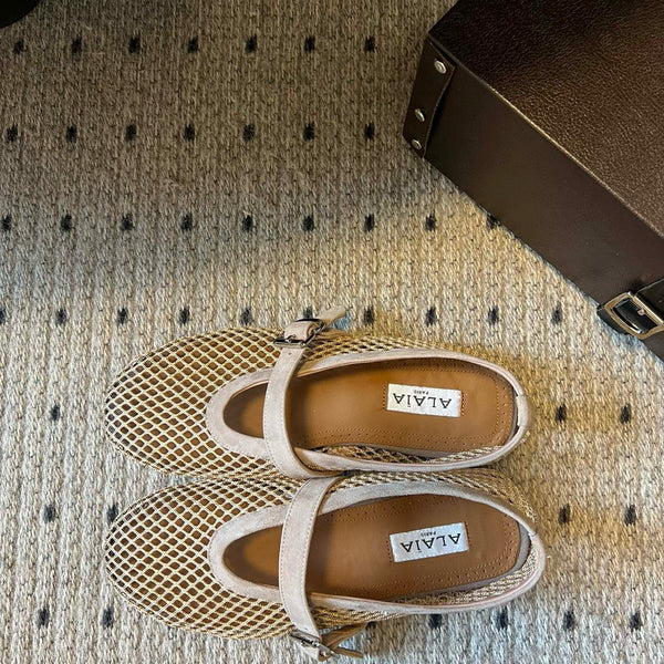 ALAIA BALLET FLATS