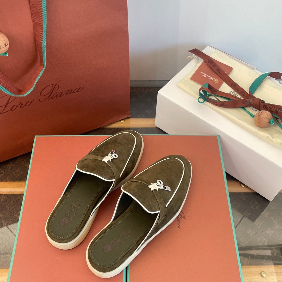 LORO P SUMMER CHARMS LOAFERS