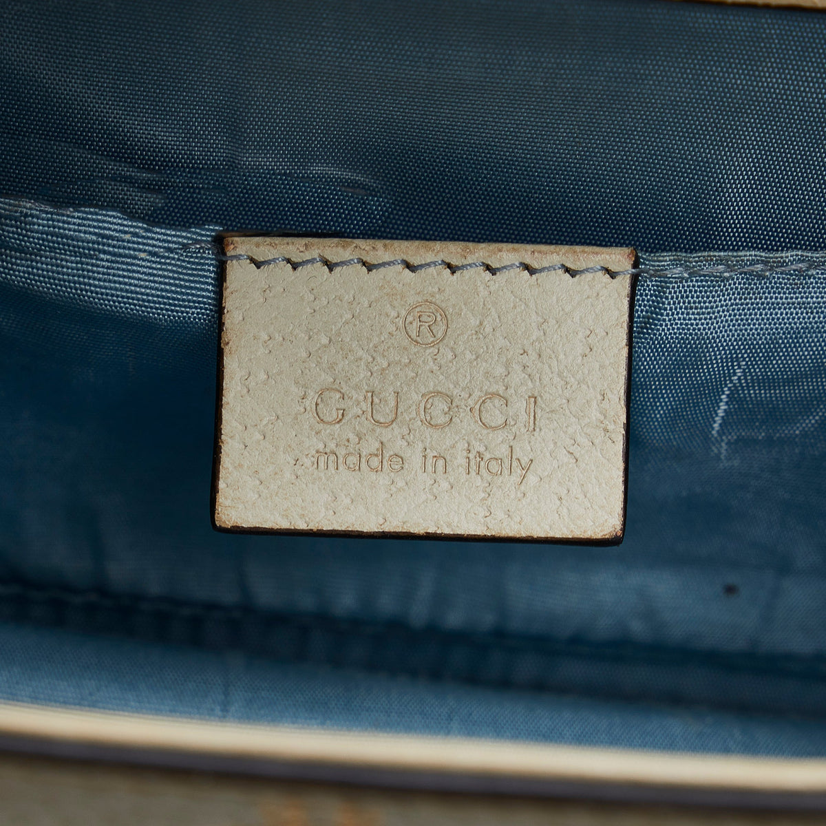 GUCCI Mini Sylvie Bee Star Top Handle Bag