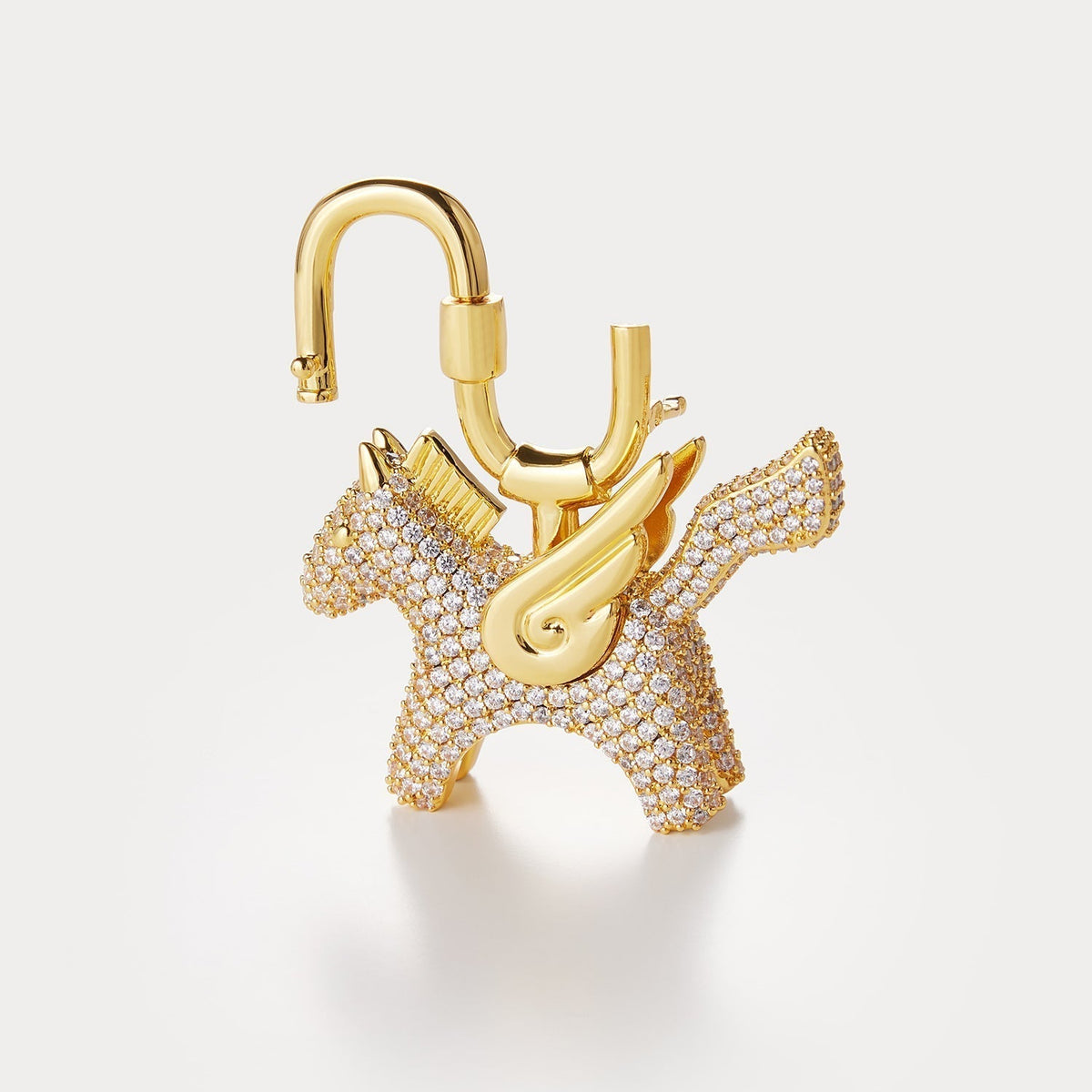 Sparkle Gold—Rodeo Pegase Bag Charm