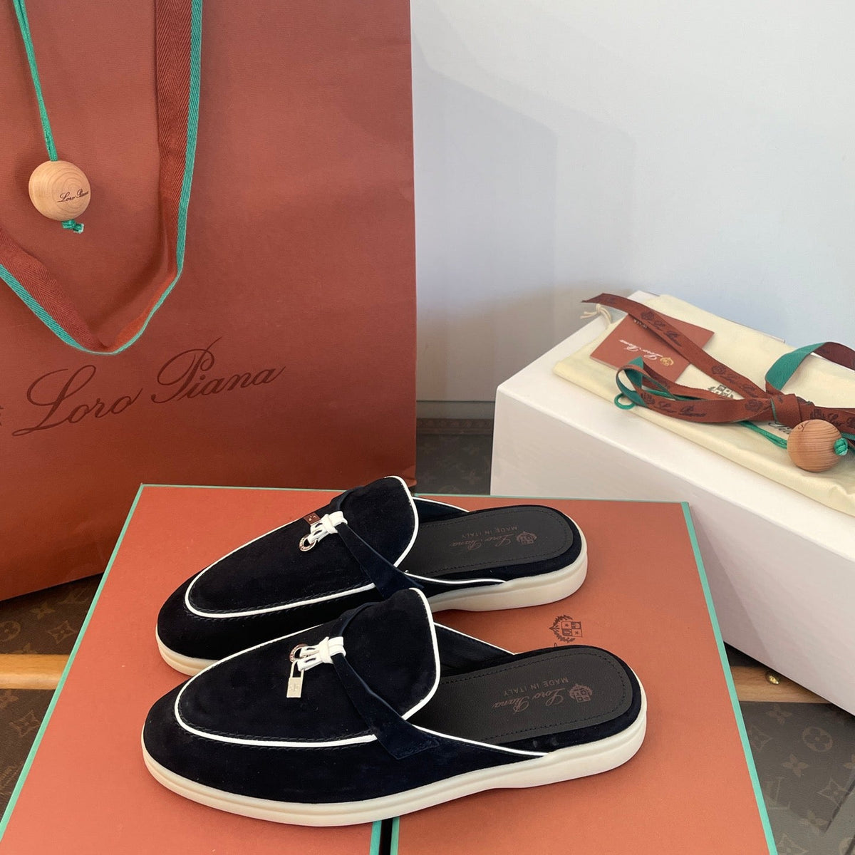 LORO P SUMMER CHARMS MULES