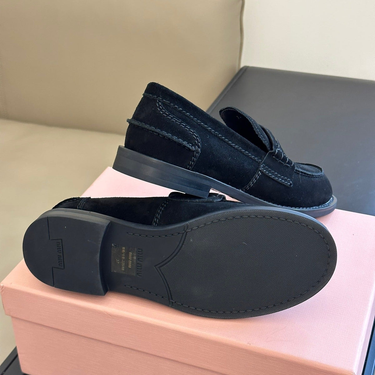 MIU M LOAFERS