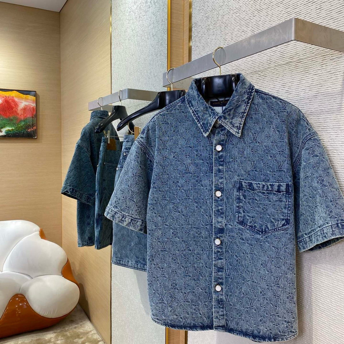 LOU DENIM SHIRT