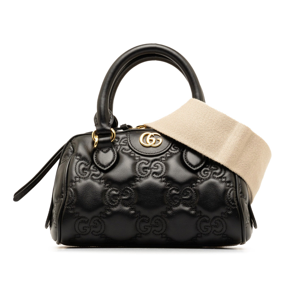 GUCCI Mini GG Matelasse Marmont Satchel