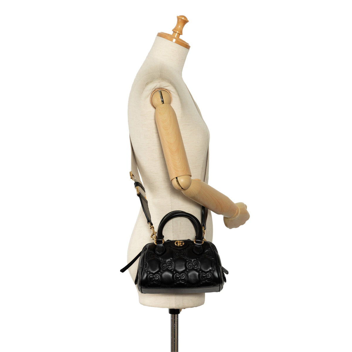 GUCCI Mini GG Matelasse Marmont Satchel