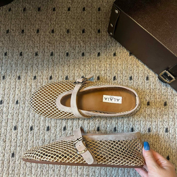 ALAIA BALLET FLATS