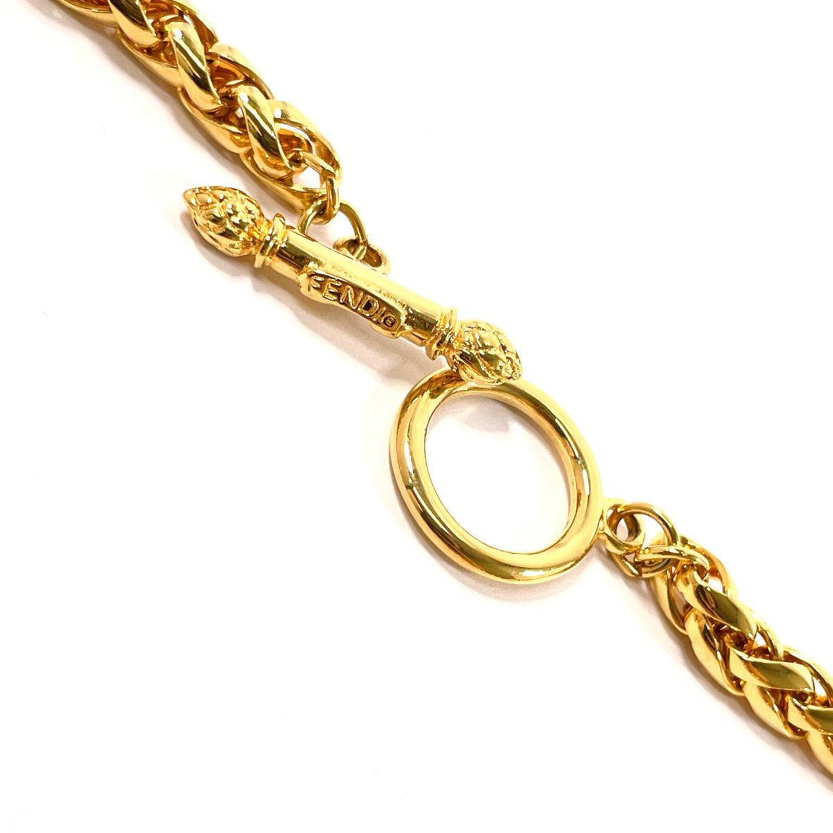Top quality Fendi Gold Bag Charm Necklace