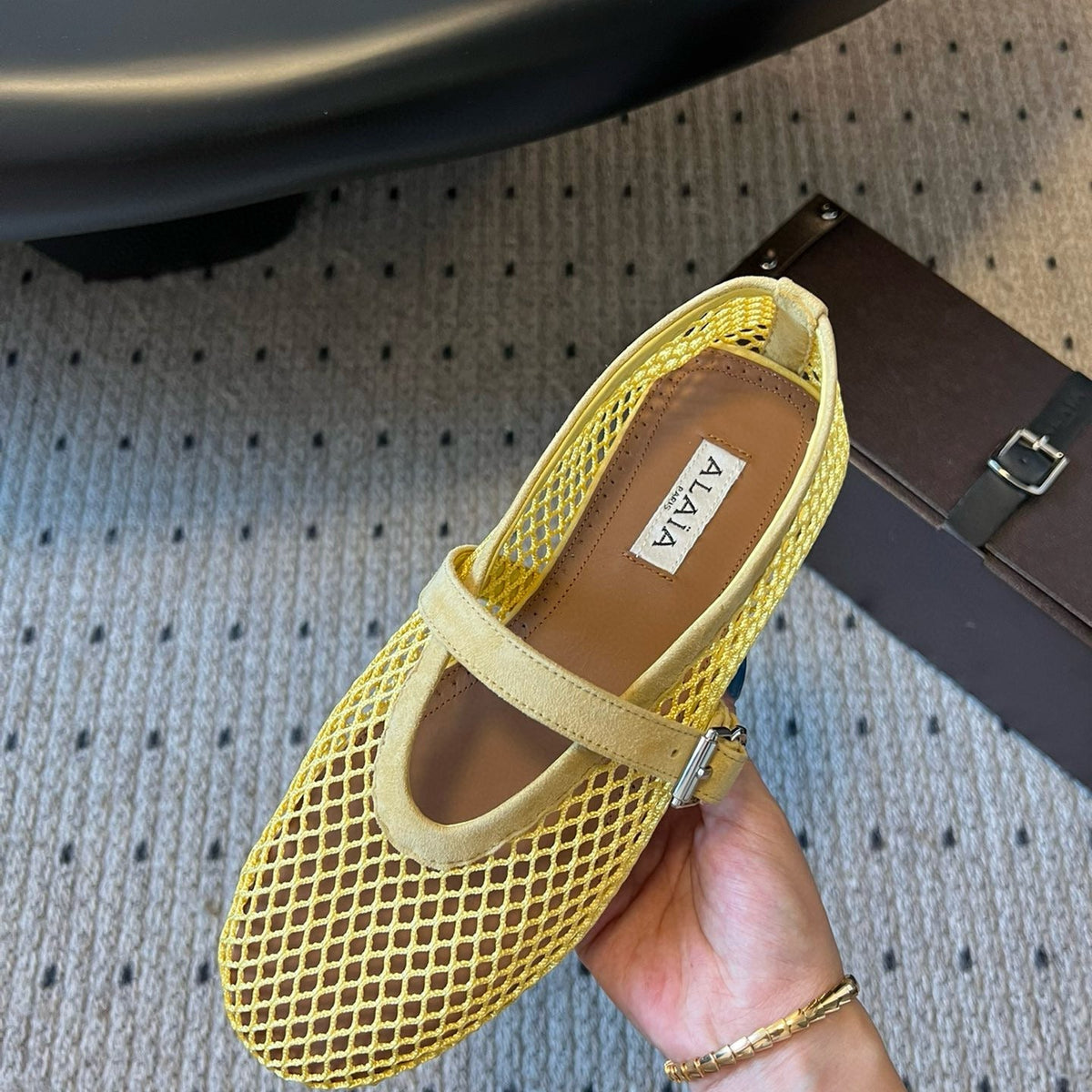 ALAIA BALLET FLATS