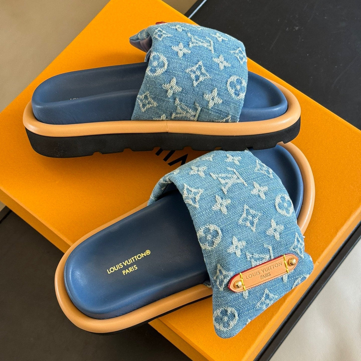 LOU PILLOW MULES