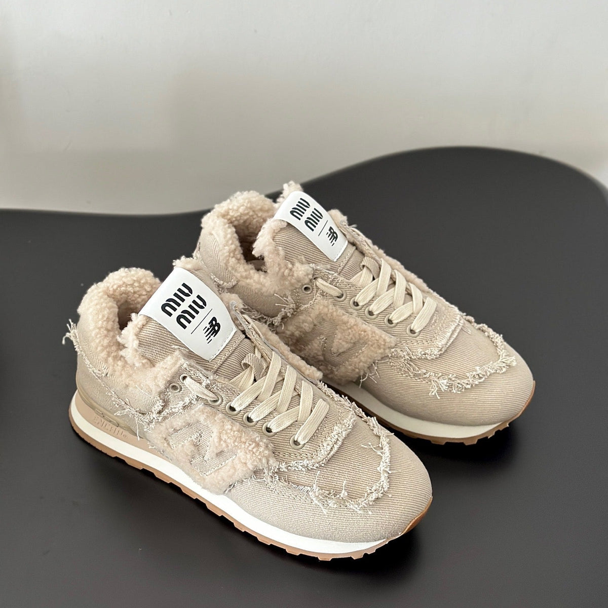 MIU M x NEW BALANCE TRAINERS
