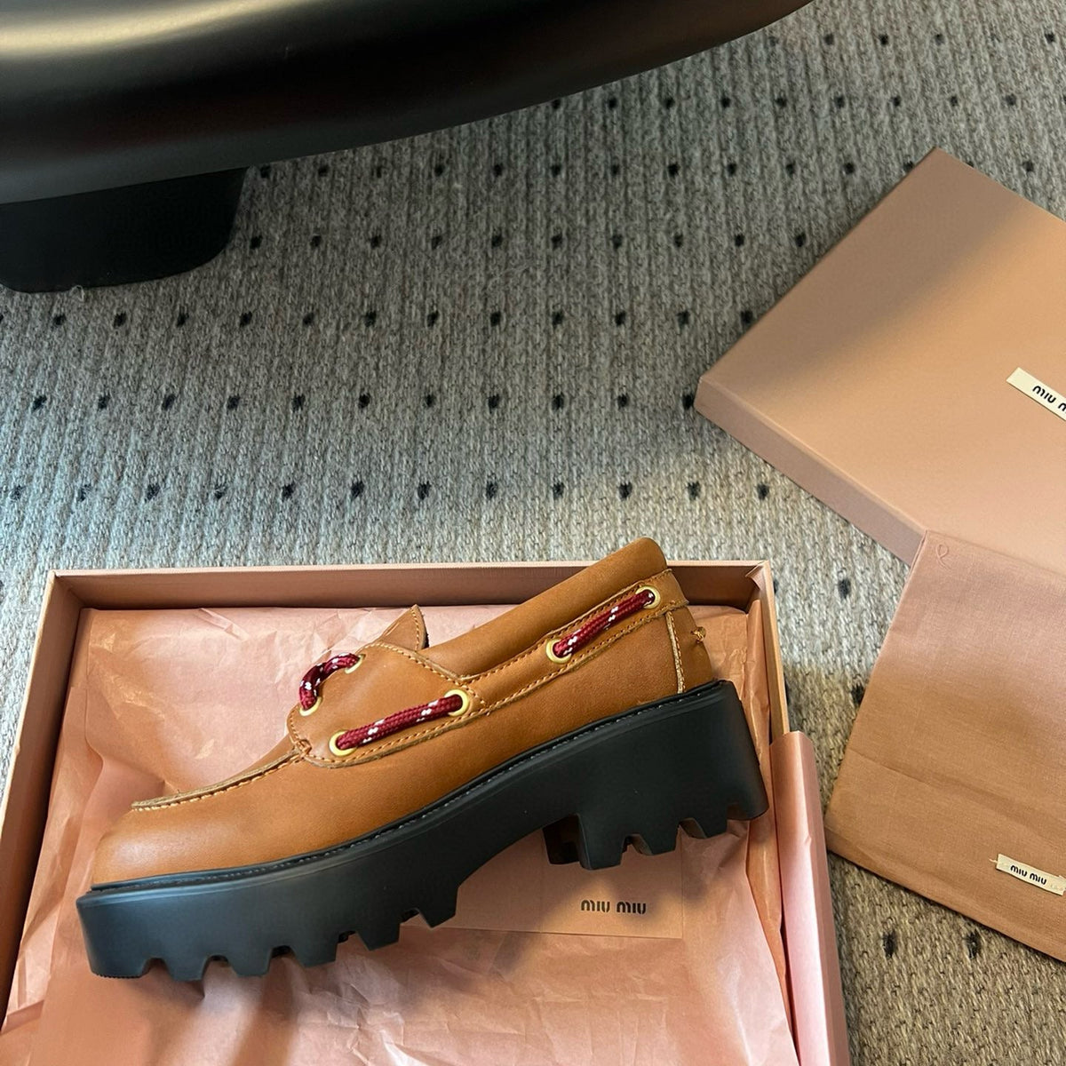 MIU M LOAFERS