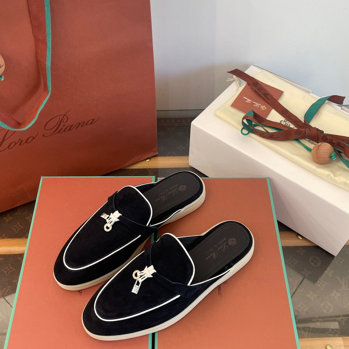 LORO P SUMMER CHARMS MULES